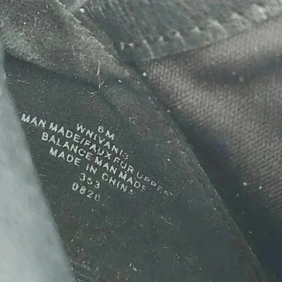 Nine West Ivani Sherpa Lace Up Lug Sole Combat Ankle Boots Booties Sz 6 - Picture 7 of 7